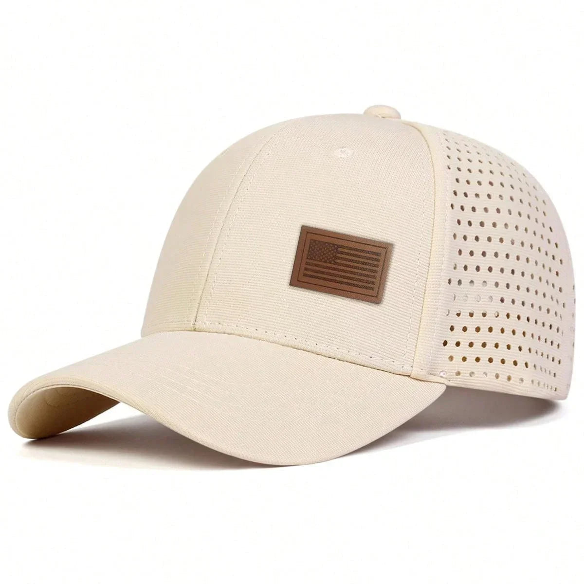 Unisex American Flag Label Baseball Net