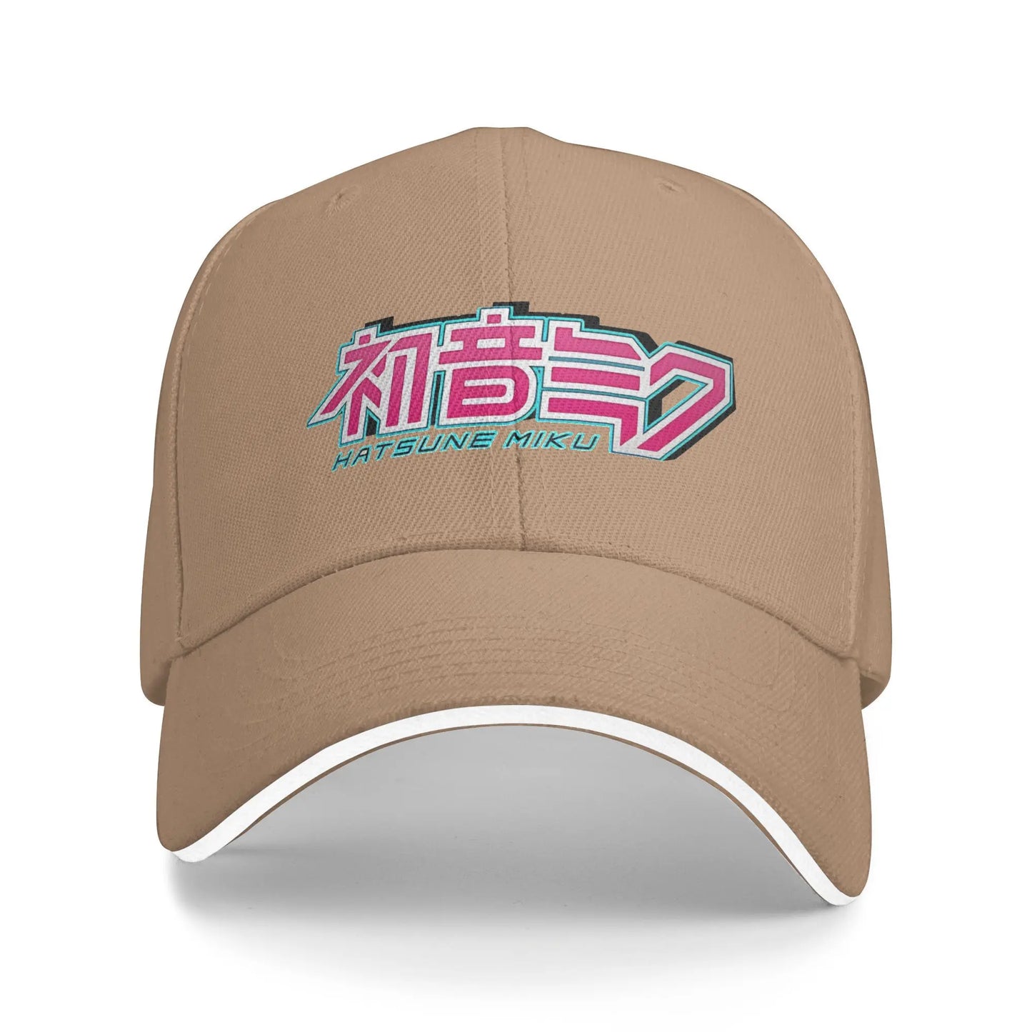 Hatsune Miku Logo Outfit Baseball Caps