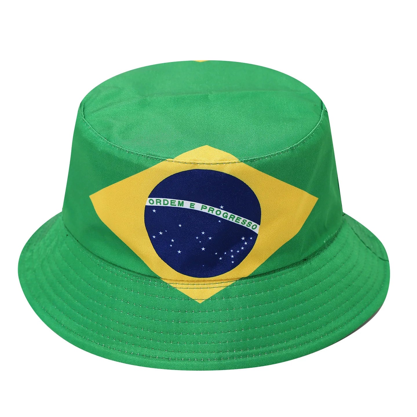 Flag Print Cheer Hat Bucket Hat