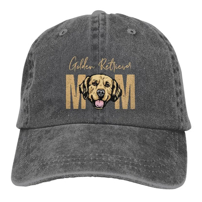 Golden Retriever Dog Mom Baseball Caps