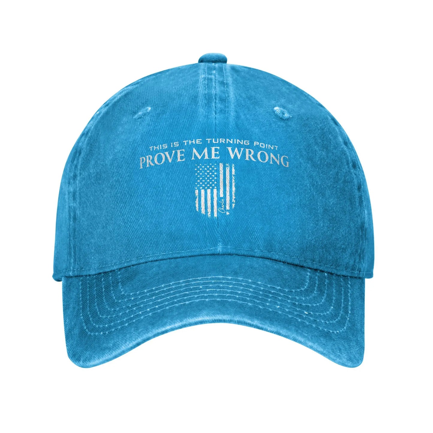 Turning Point Charlie Kirk Sun Baseball Cap Men Women Costume DIY Hip Hop Hats Sunscreen Caps