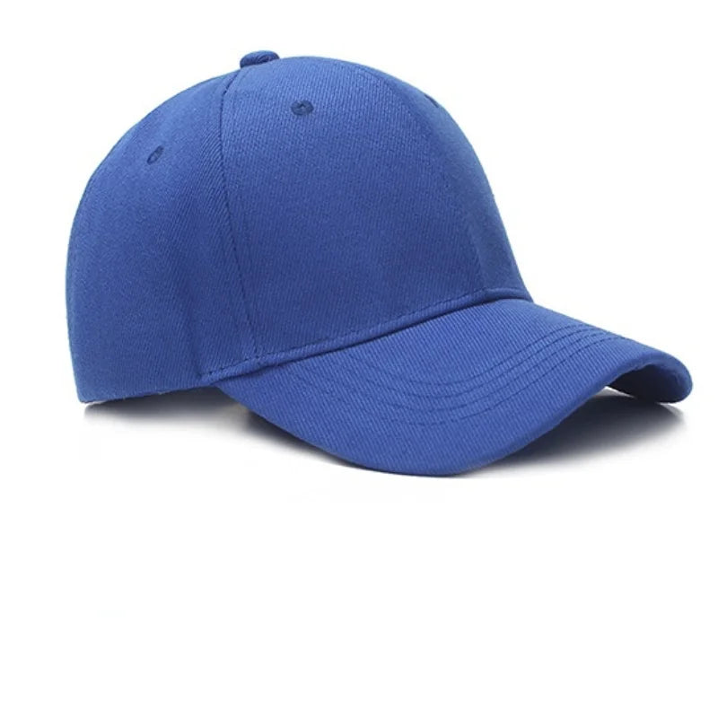 Solid Hat Smooth-Plate Sun Visor Cap Unisex Baseball Caps