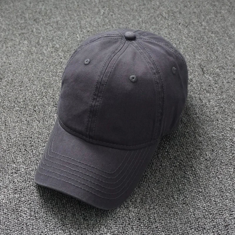 Oversize 100% Cotton Baseball Cap Large For Big Heads Men Women