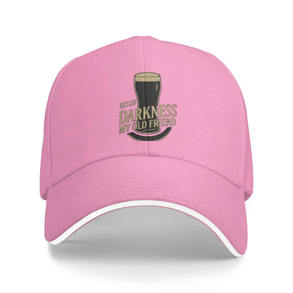 Hello Darkness My Old Friend Outdoor Sport Trucker Hat Baseball Caps