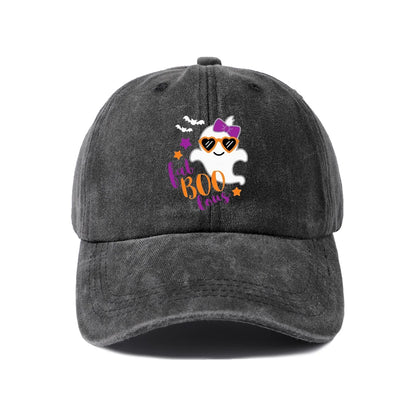 Cowboy Ghost Boo Graphic Baseball Cap