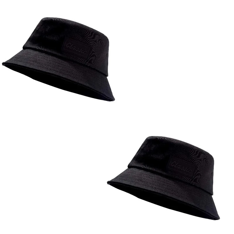 Men Women Big Head Bucket Hats Beach Oversize Sun Cap