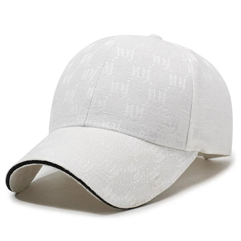 Elegant and Trendy White Baseball Cap