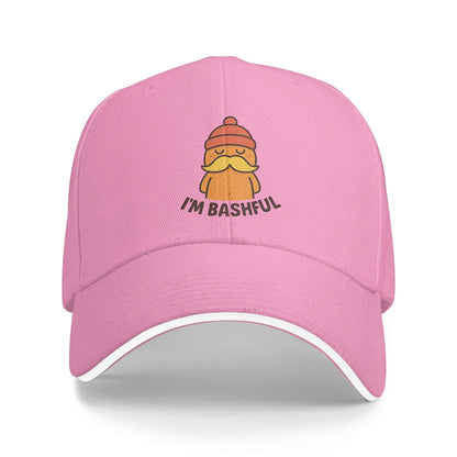 Ashby “I’m Bashful” Meme Sun Baseball Cap Summer Casual Trucker Hat