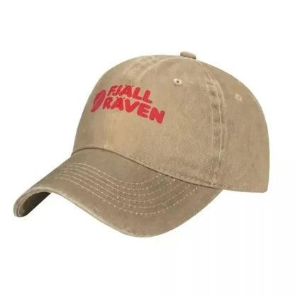 Summer Y2K Simple Fjall Raven Logo Fashion Baseball Cap
