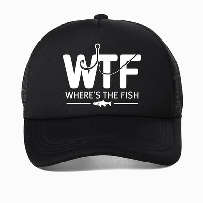 WTF Fish Baseball Cap