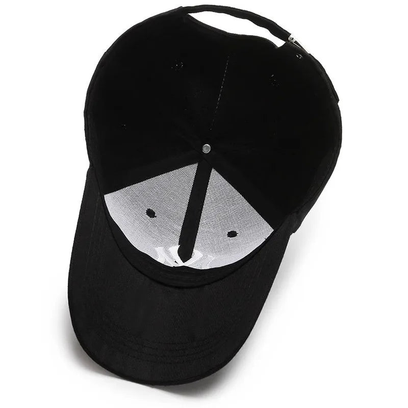 Unisex MY Letter Embroidery Baseball Caps Spring And Autumn