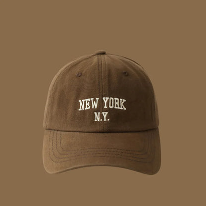 Soft Cotton Letters Baseball Cap For Women Men