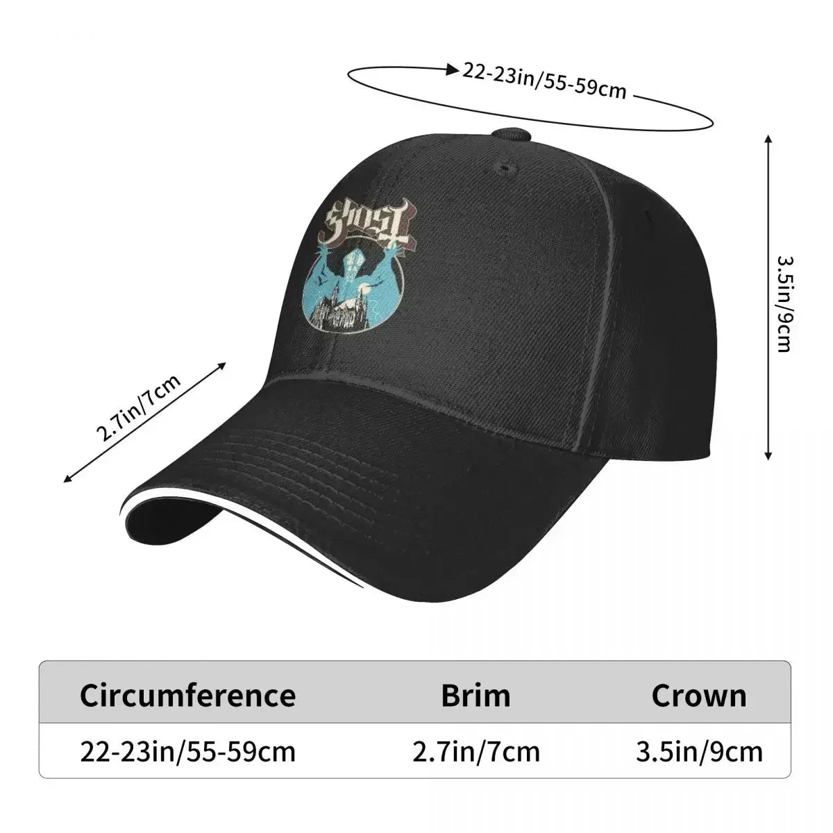 New Ghost Band Baseball Cap