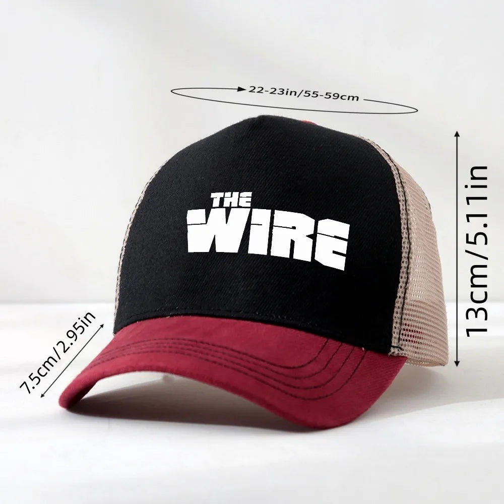 The Wire Crime Drama Tv Series Men's Hat Fan Movie Unisex Baseball Cap
