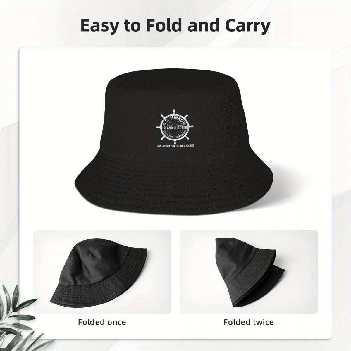 NEW Vintage S.S. Minnow Tour Bucket Hat