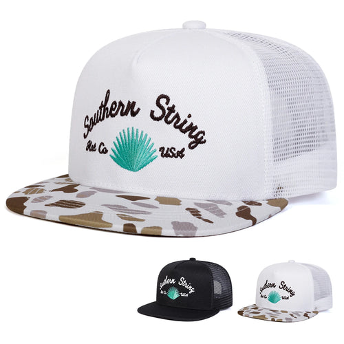 Unisex SOUTHERN STRING Embroidery Hip-hop Net Hats Baseball Caps Sunscreen Hat Cap Snapback Caps
