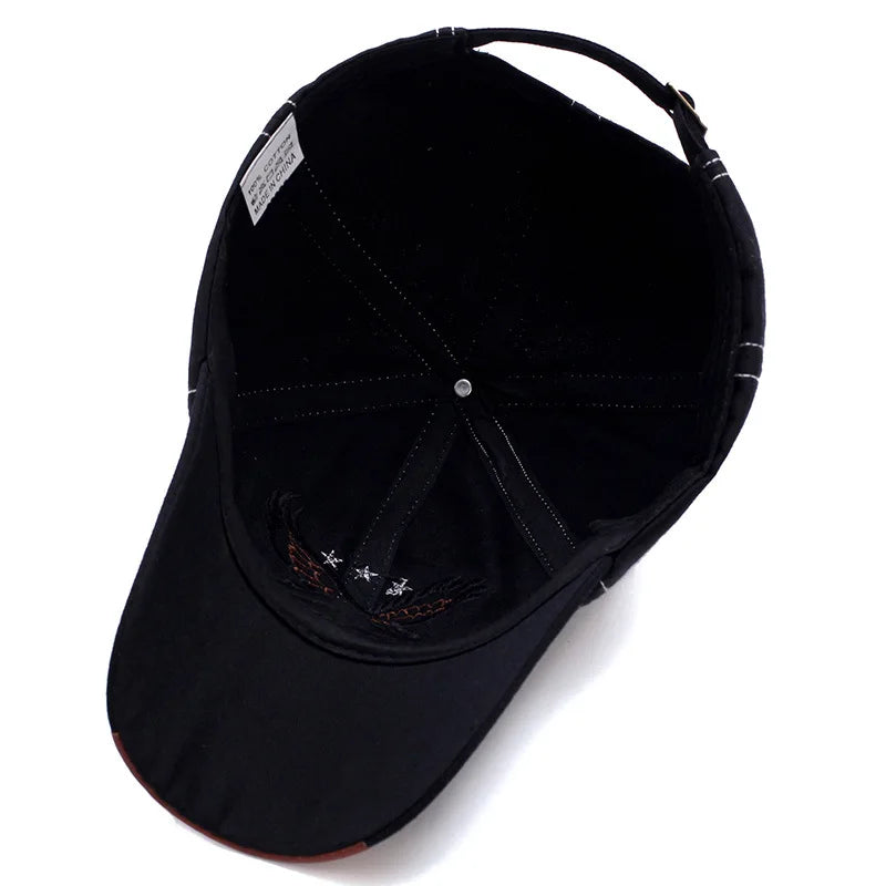 Baseball Cap Eagle Embroidery Korean Version