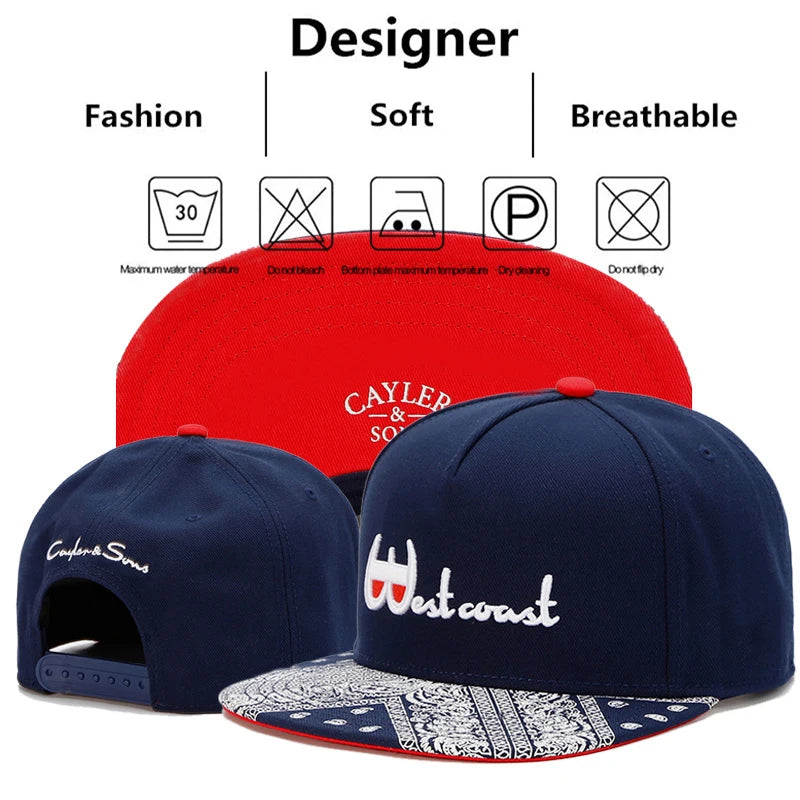  Champion Embroidered Snapback Caps Snapback Caps Hip-hop Hats