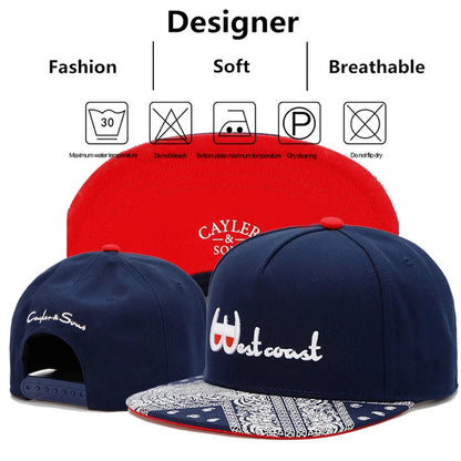  Champion Embroidered Snapback Caps Snapback Caps Hip-hop Hats