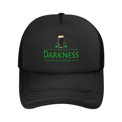 Hello Darkness My Old Friend Irish Beer Baseball Caps