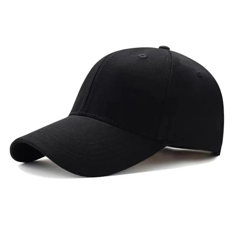 7 Color Summer Autumn Fashion Soild Men Women Baseball Cap Adhesion Hat HipHop