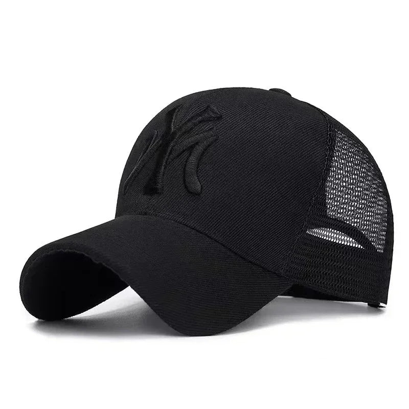 Hat Summer Embroidery Letters Breathable Duck Tongue Cap Baseball Cap