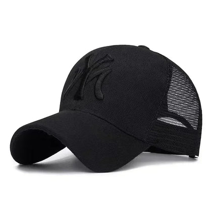 Hat Summer Embroidery Letters Breathable Duck Tongue Cap Baseball Cap