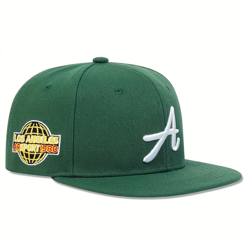 Unisex Gothic Letter Embroidery Hip-hop Hats Baseball Caps Snapback Caps