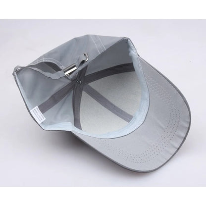 High Quality Lightweight Reflective Luminous Cap Men Baseball Cap