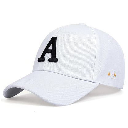 A Letter Side AR Embroidered Baseball Hat