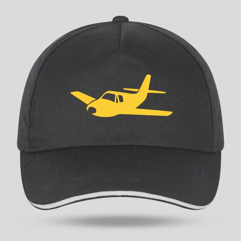 New Men Women Fashion Airplane Pilot Wings Funny Print Baseball Caps