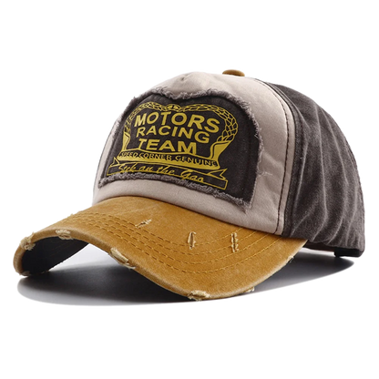 2025 New Casual Letter Print 5 Panel Baseball Cap