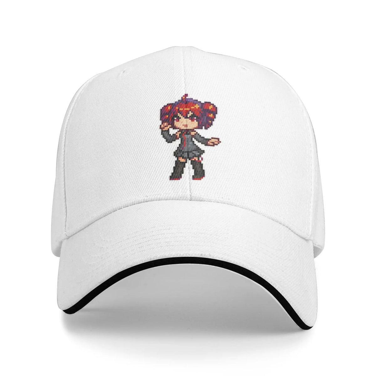 Pixel Kasane Teto Baseball Cap