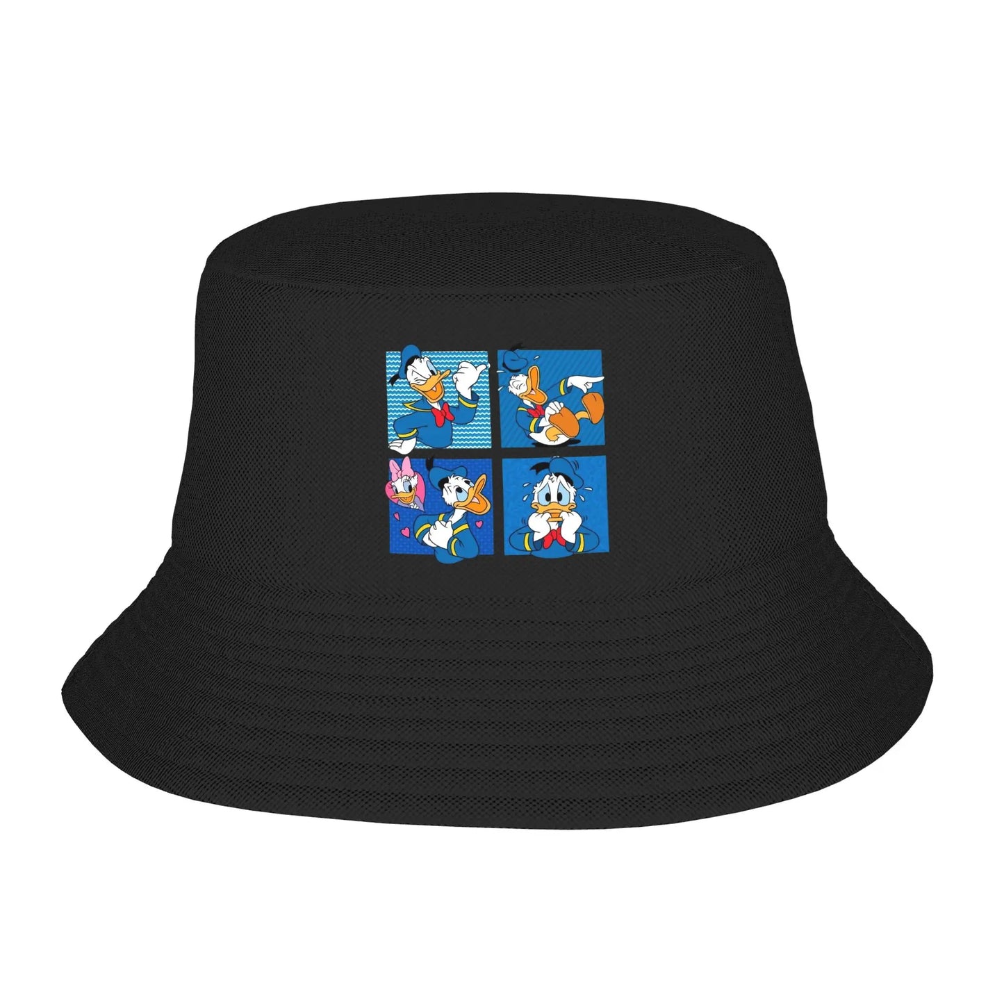 Women Men Bucket Hat Donald Duck And Daisy Duck Beach Hatwear Packable