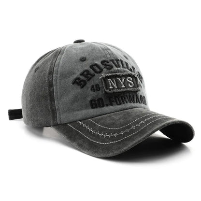 NEW YORK Washed Cotton Cap For Men Women Gorras Baseball Caps