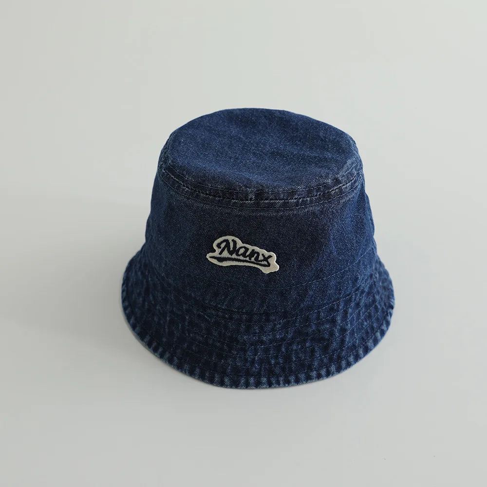 Summer Autumn Cowboy Baby Bucket Hat Soft Summer Baby Boys Girls