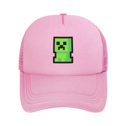 Pixel Creepers Trucker Caps Unisex Dad Hat Sun Hats Dad Hat Baseball Caps