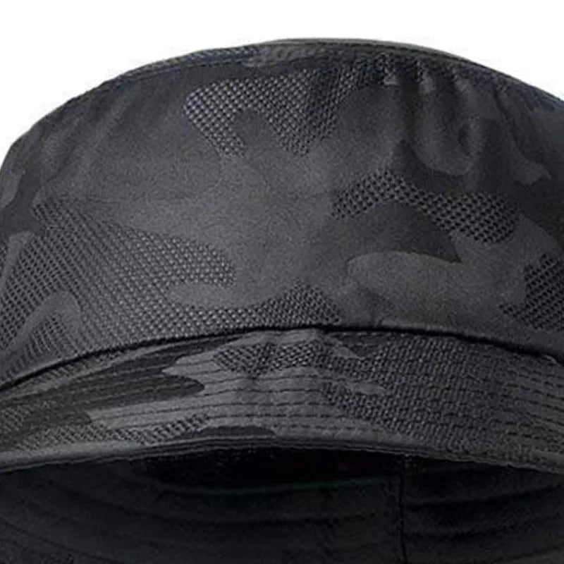 Unisex camouflage ventilate Bucket Hats Fishermen Caps