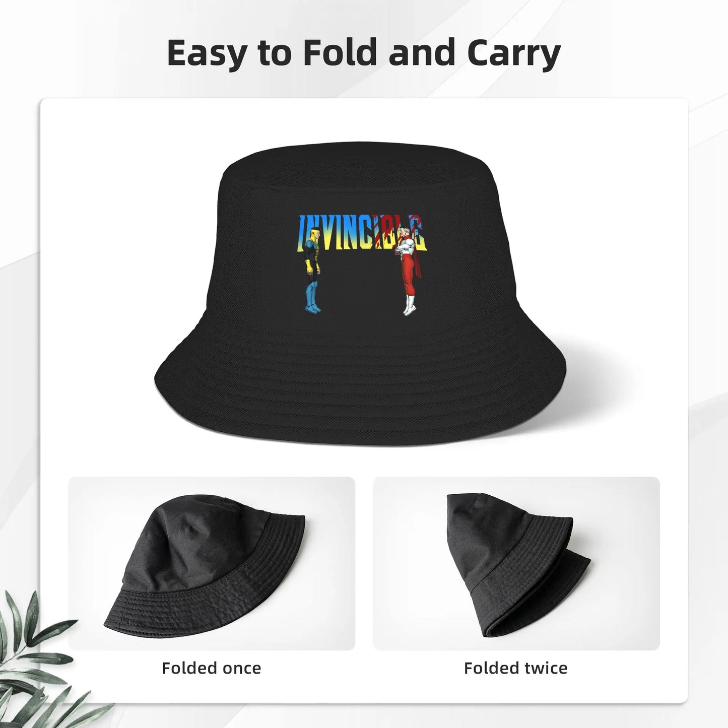 Teen Bucket Hats Invincible Standoff Spring Headwear