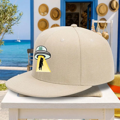 A Versatile Casual Alien Cat Scratch Black Cat Baseball Cap