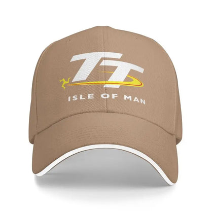 Isle of Man TT Races Motorcycle Print Baseball Cap