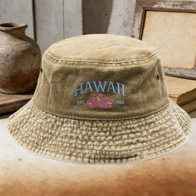 Bucket Hat Solid Color Sun Protection Casual Fisherman Hat