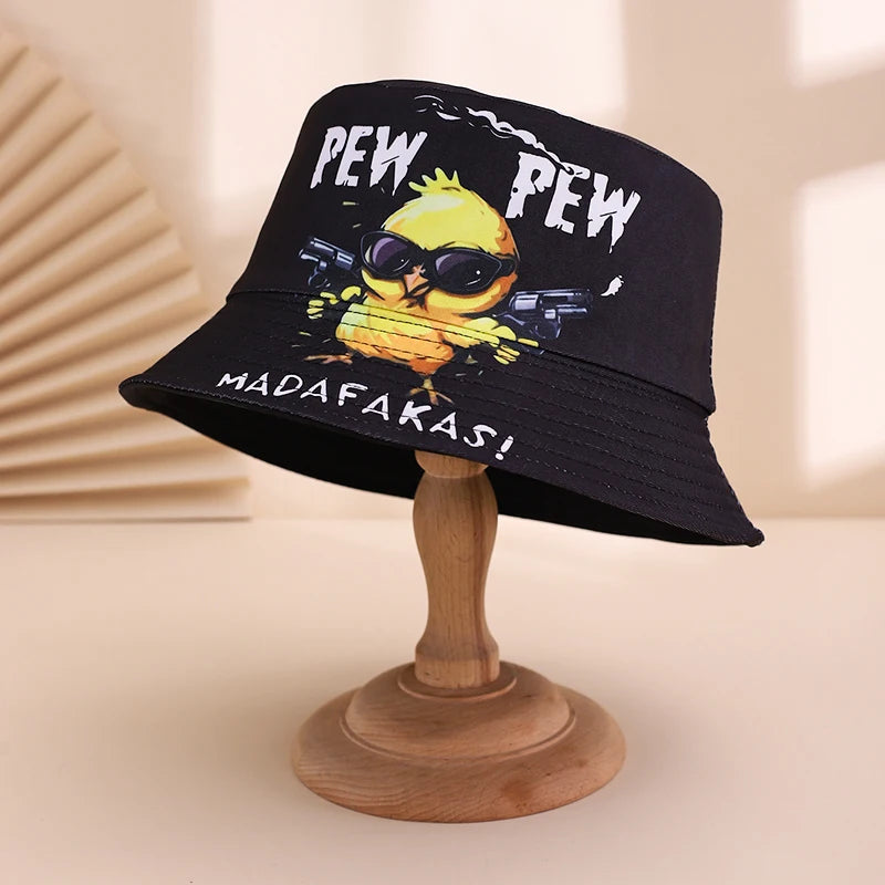 Trendy And Fashionable Printed Double-Sided Fisherman Hat