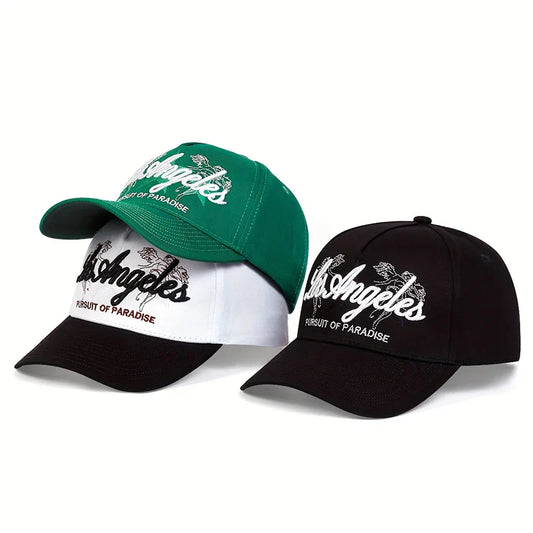 Fashion LOS ANGELES Embroidery Baseball Cap