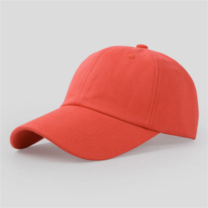 Casual Baseball Cap For Men Women Solid Color Cotton Hat Fashion Simple