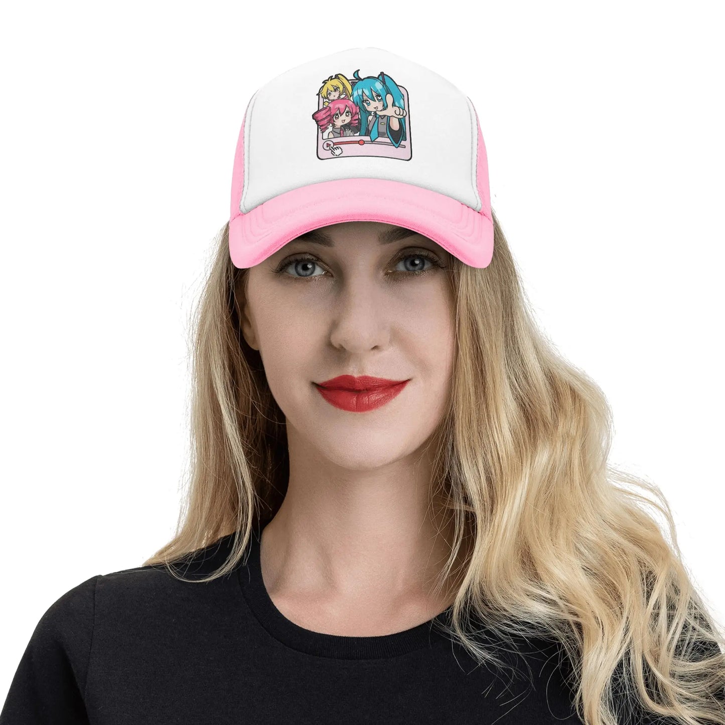 Triple Baka Kasane Teto Akita Neru VOCALOID Playlist Song Baseball Caps
