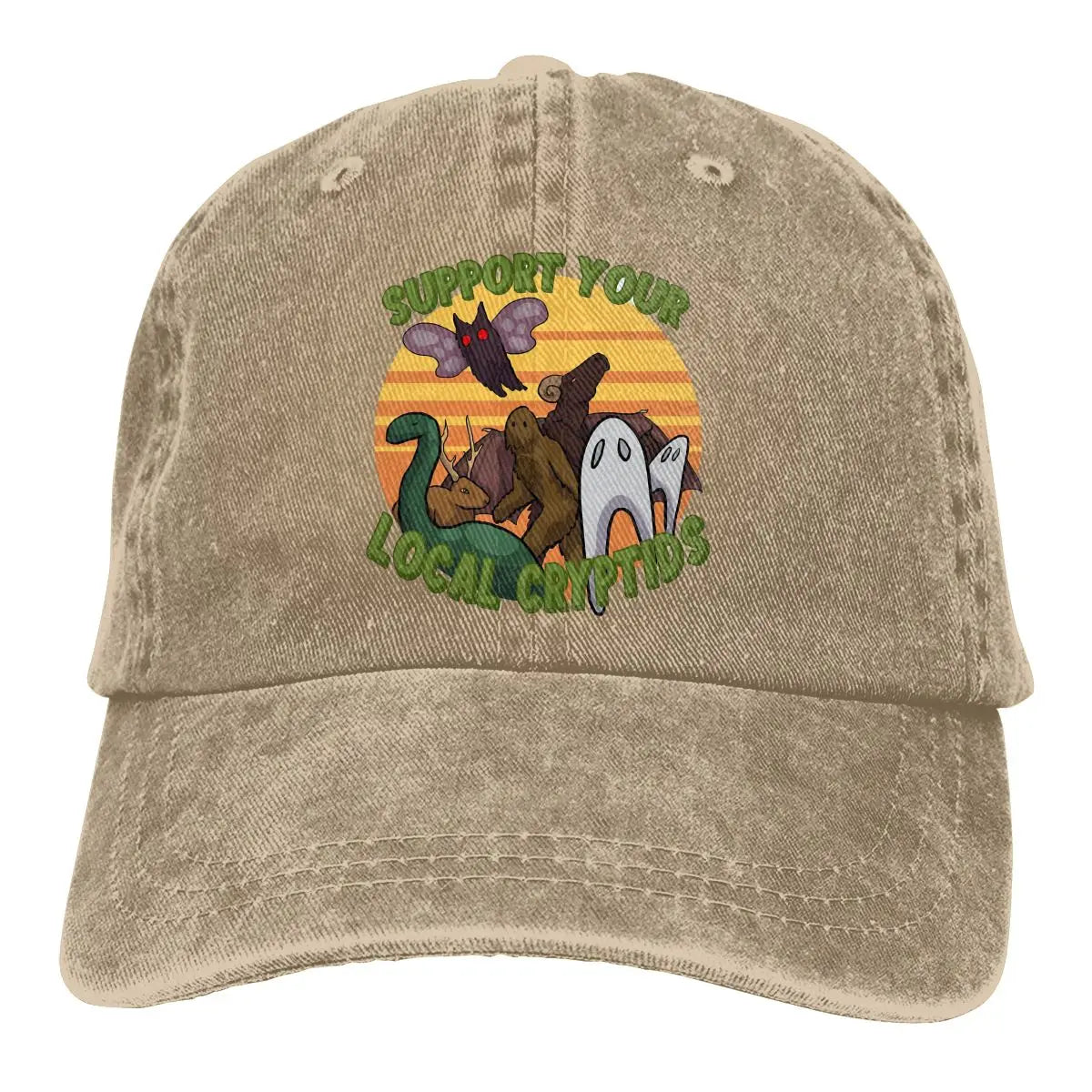 Support Your Local Cryptids Baseball Cap