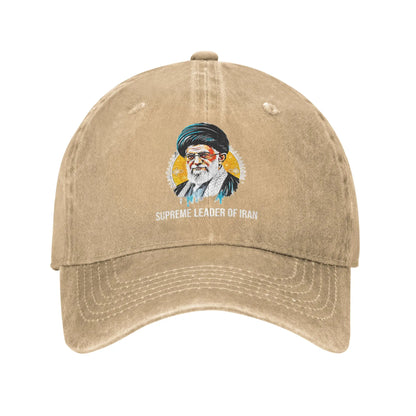 Ali Khamenei Supreme Leader of Iran Casual Baseball Cap