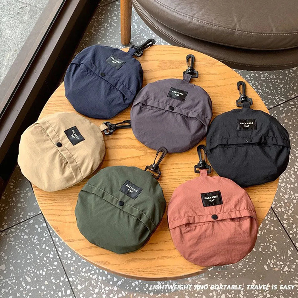 Bucket Hat Summer Camping Hiking Cap Quick-Drying Fisherman Hat