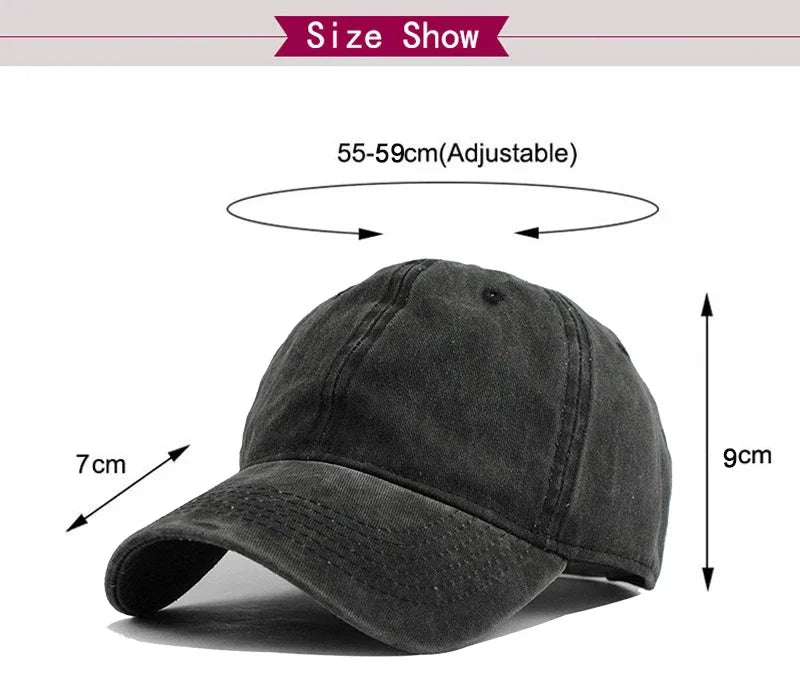 Unisex Baseball Caps Denim Hat Cowboy Sport Outdoor